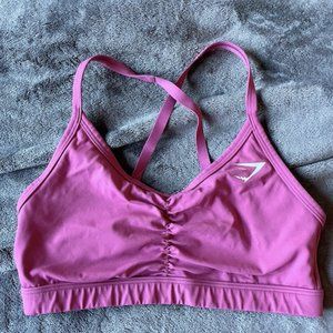 Pink Gymshark Bra